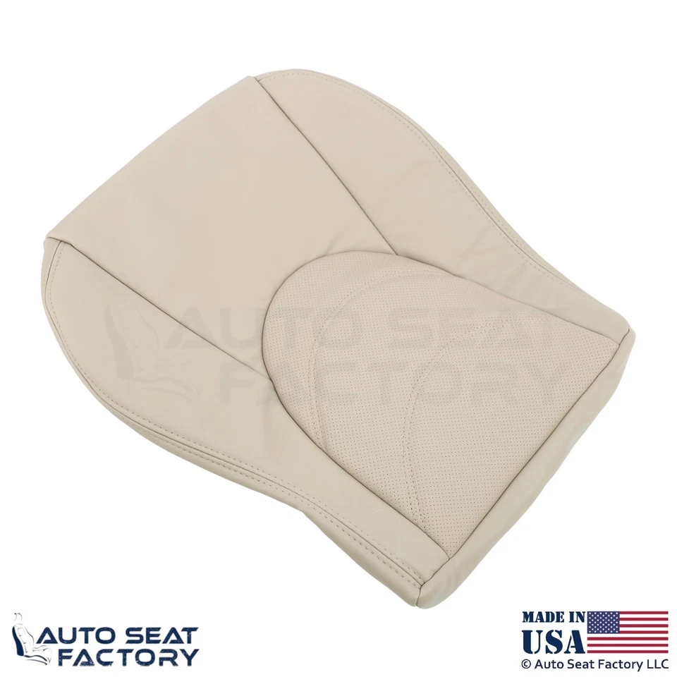 2000-2006 Compatível com Jaguar XKR XK8 Couro Genuíno Capas de Passageiro Aveia - Imagem 4 de 4