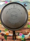 Griswold Handled Griddle #9 609 Large Block Restored Vintage Cast Iron restored