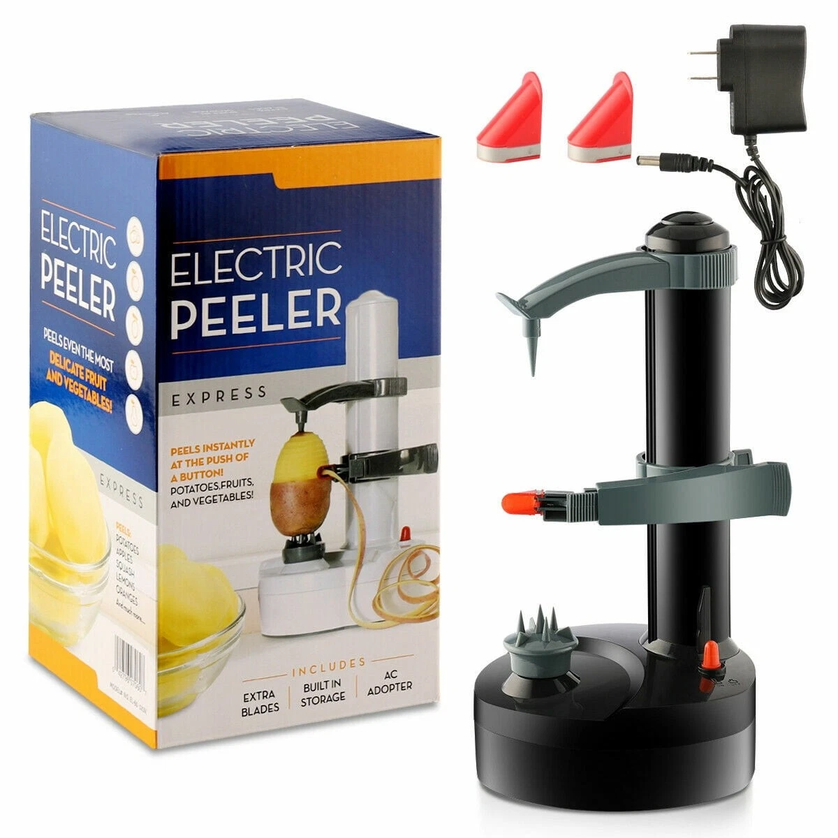 Automatic Apple Peeler Electric Potato Pear Fruit Peeling Machine Kitchen Tool
