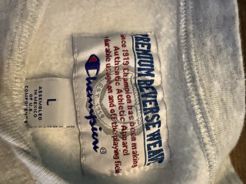 RARE VTG Land Rover Champion Reverse Weave Premium Promo Pullover Sweatshirt Y2K - Picture 18 of 19