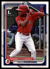 Felix Morrobel 2024 Bowman #BP-121 Angels MLB READ FREE SHIPPING AutographDen