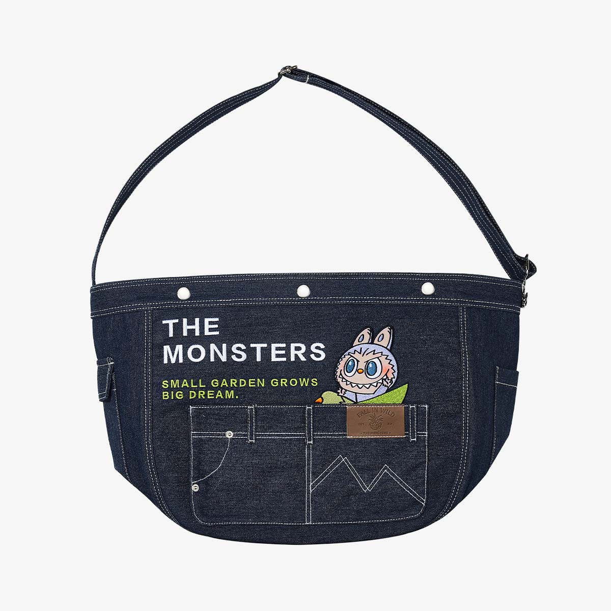 Authentic The Monsters Fall In Wild Series-denim Messenger Bag