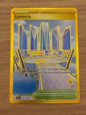 2025 Pokemon Destined Rivals Levincia 244/182 Hyper Rare NM on eBay