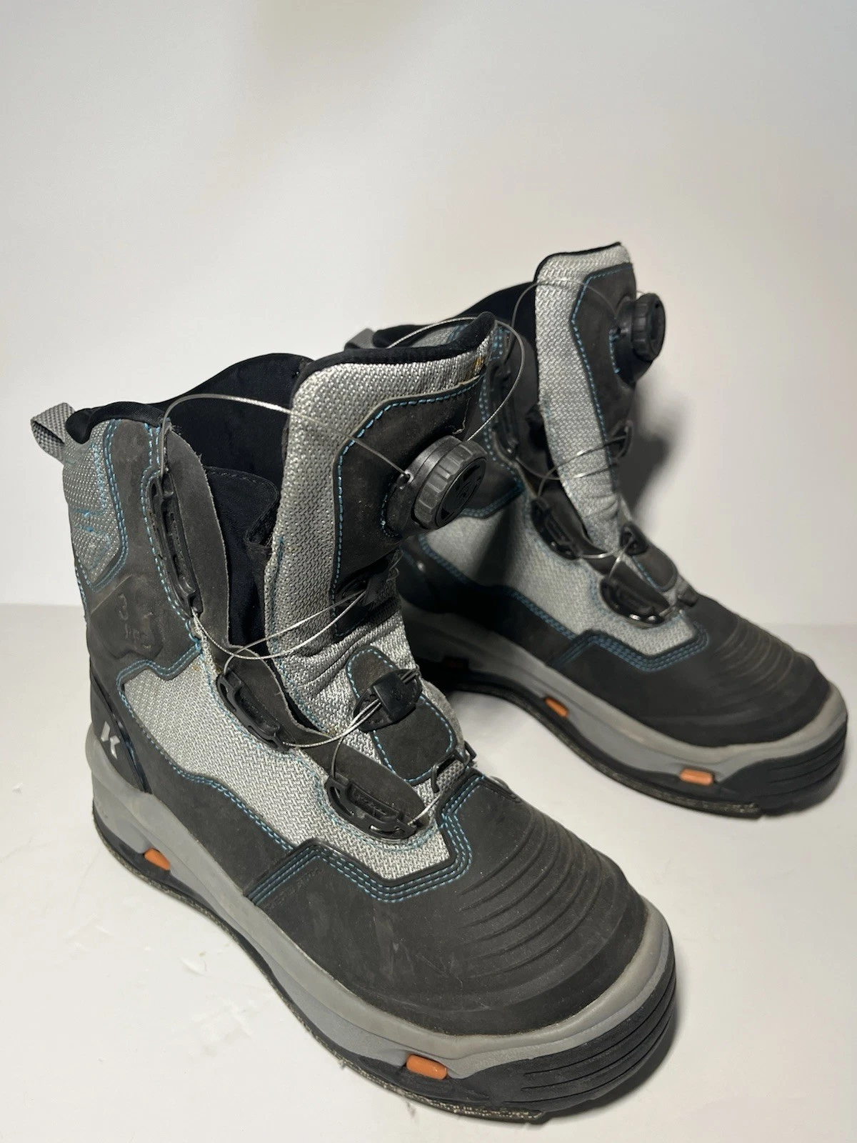*New Korkers Omnitrax Wading Boots W/2 Changeable Soles Women’s Size 10 .
Opens in a new window or t