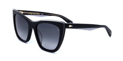 Rag & Bone RNB1039/G/S Blackgrey 53/19/140 Damen Sonnenbrillen