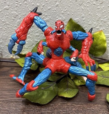 1997 ToyBiz Spider Man Monster Web Trap series action figure Marvel Mutated 5''