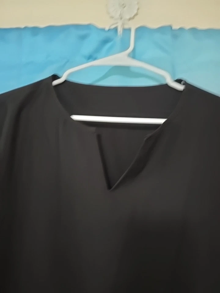 Top negro Shein talla grande 4XL Foto 2 de 3