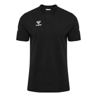 Poloshirt hummel Hmlgo 2.0 Chevron Schwarz M, Sportshirt, Kurzarm