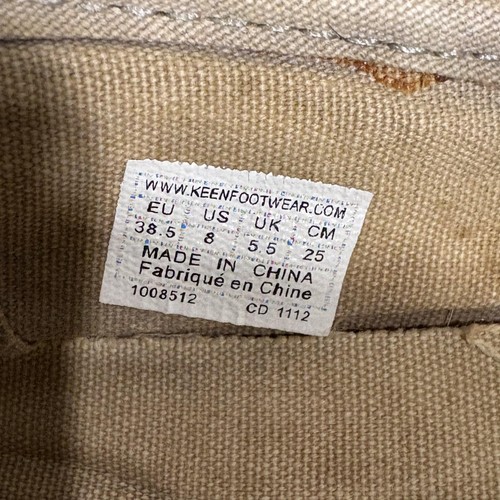 KEEN Shoes Womens 8 Mary Jane Harvest Stretch Strap Canvas Boho Geometric - Picture 10 of 10