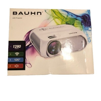 BAUHN HD LED PROJECTOR with Built in Speakers & Remote
