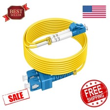 RamboCables OS2 SC-LC Fiber Patch Cable 4m/13ft