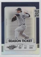 2021 Panini Contenders Season Ticket Optic Holo Prizm Gerrit Cole #11 qf6