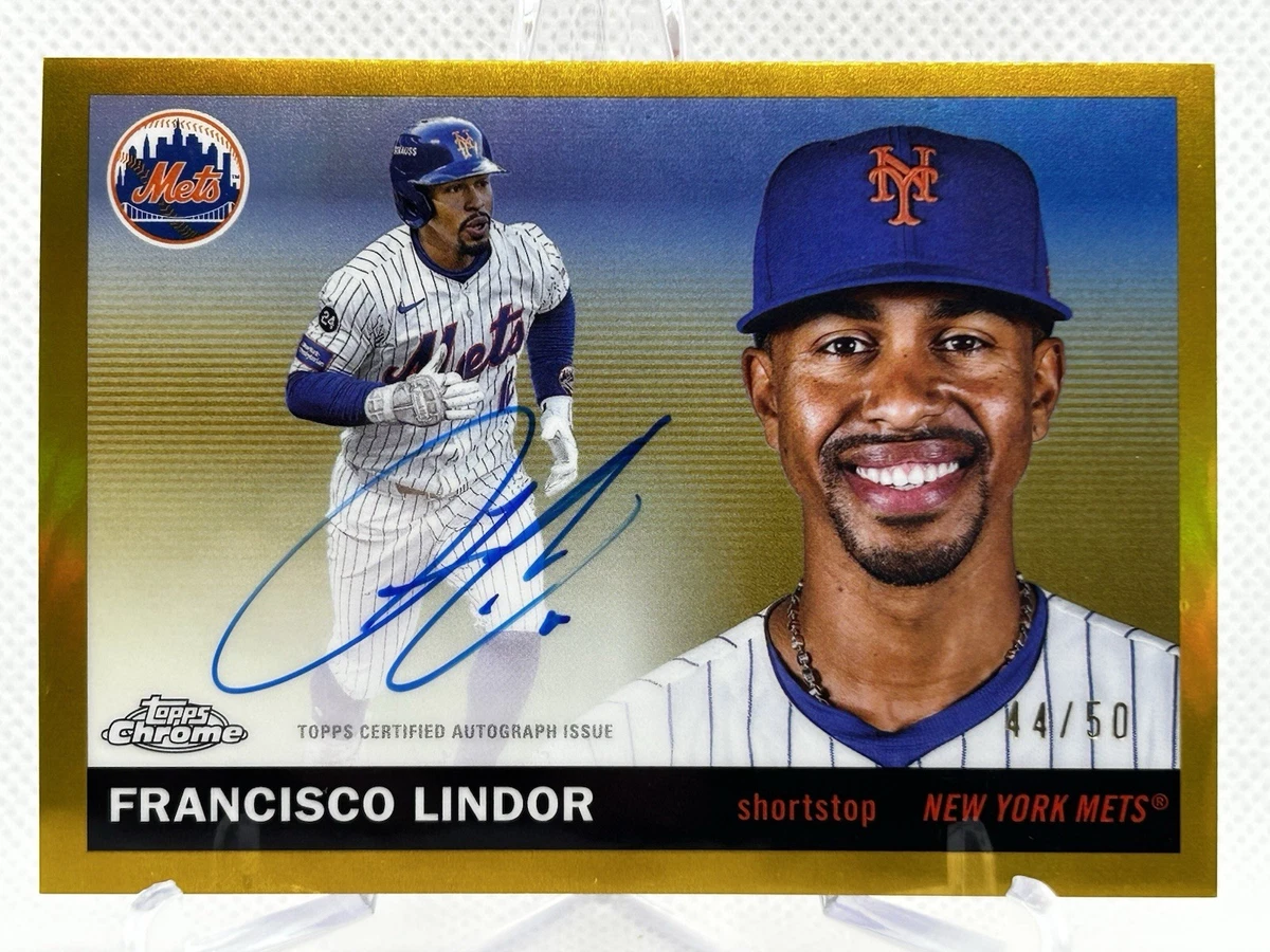 Francisco Lindor Baseball Serial Numbered Sports Trading Cards