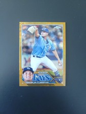2023 Topps Chrome Logofractor Shane McClanahan #169 Gold Refractor /50