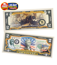 250th Anniversary Collectible $2 Bill | Independence Day 2 Dollar Bill 250 Anniv