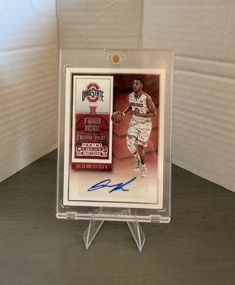 Panini 2015-16 Contenders D'Angelo Russell Rookie Auto #112 Ohio State