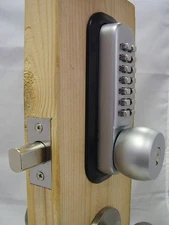 Mechanical Push Button Keyless Door Entry Lock