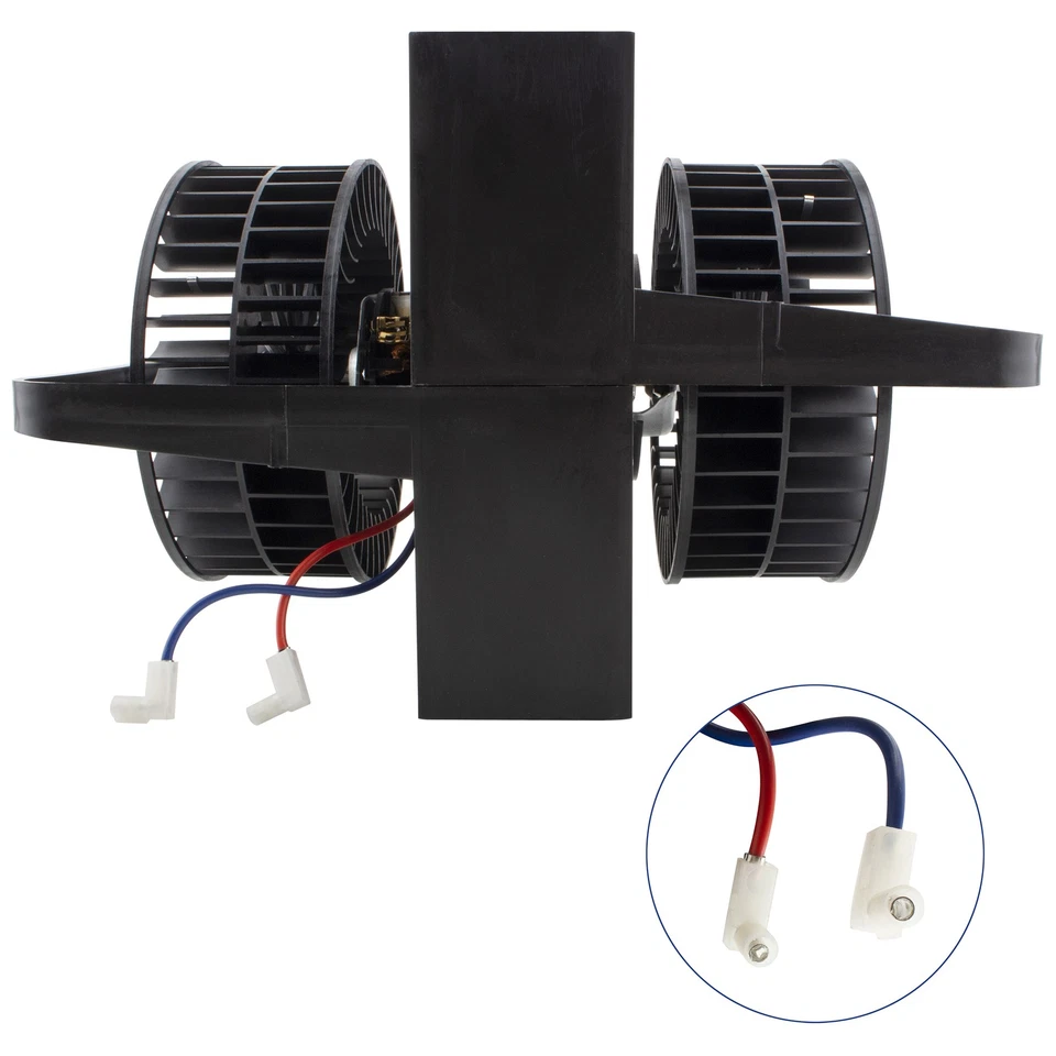 Motor soplador calentador HVAC con jaula ventilador para BMW E38 E65 740i 740iL 750iL 1995-2001 Foto 3 de 4