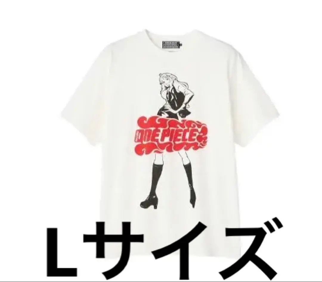 ONE PIECE HYSTERIC GLAMOUR NAMI T-shirt White L size JAPAN NEW FS