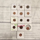 Lincoln Cent Error Coin Lot 13pc 1944-2019 Wheat Memorial Double Strike Clipped
