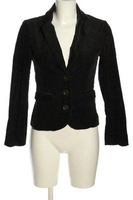 H&M DIVIDED Blazer court Dames Blazer T EU 34 noir style d’affaires - Photo 1/4