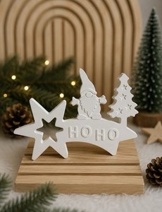 Weihnachtsdeko Idee, Wichtelgeschenk, Weihnachtliche Tischdeko, Deko Schriftzug