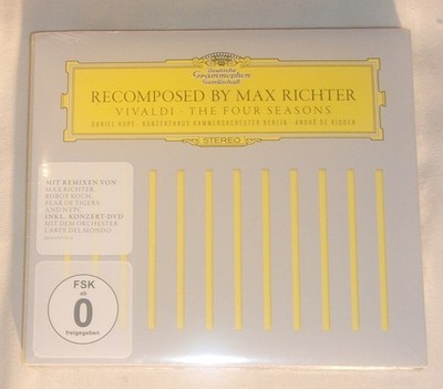 VIVALDI THE FOUR SEASONS RECOMPOSED BY MAX RICHTER CD AND DVD SET NEW SEALED