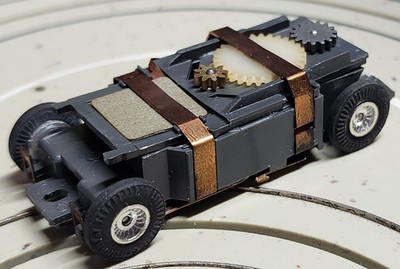 Faller AMS 5401 ~~  neuwertiger Flachankermotor, 60er Jahre Spielzeug #EBS2028