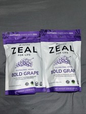 2 Pack Sale Zurvita Zeal for Life Bold Grape 30 Servings Energy/Health Drink