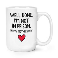 Gift Base 15Oz GroßE Kaffeetasse Weiß Keramik Becher Vatertagsgeschenk