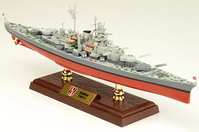 861005A Acorazado Clase Bismarck Fuerzas del Valor 1/700 Modelo Tirpitz Foto 2 de 2