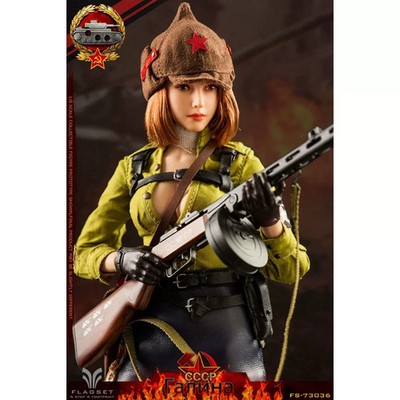 Flagset FS73036 Red Alert Soviet Tank Lieutenant Garina 1/6 Action Figure