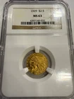 1929 Indian Head Gold — photo from another recent sale