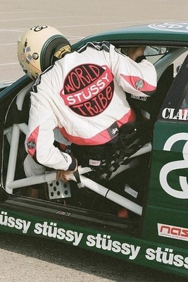 STUSSY MOTORSPORTS 24X36 POSTER RACECAR DRIVER RACING GIFT COOL