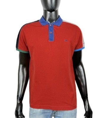 Harmont & Blaine Herren Poloshirt Rot Regular Fit Organic Cotton Größe L...