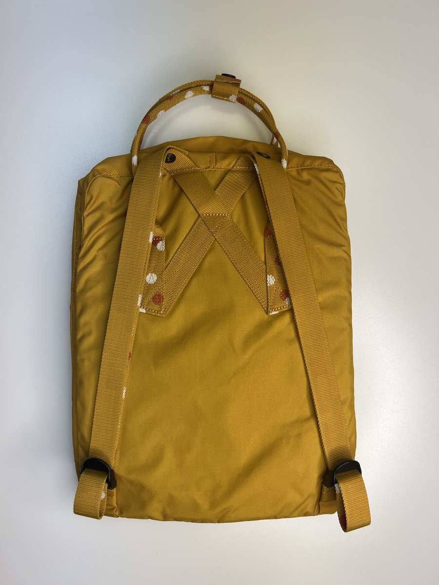 NWT FjallRaven Kanken Backpack (Ochre Confetti Pattern) F23510 | eBay