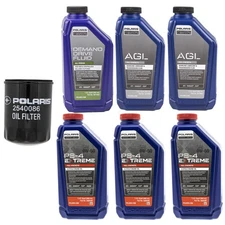 Polaris Extreme Full Service Oil Change Kit RZR Ranger General 900 1000 Crew XP