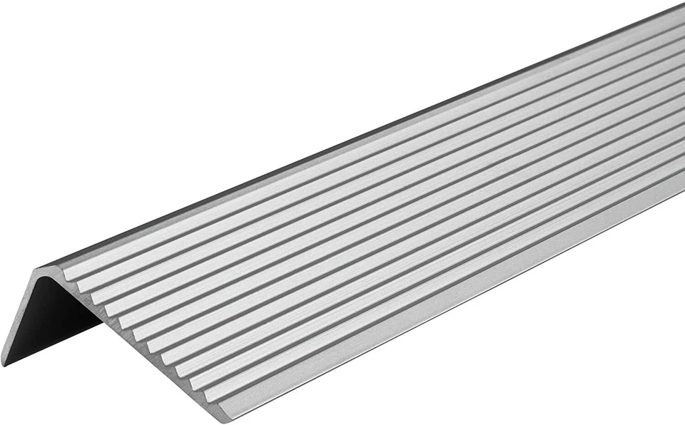 Gedotec Treppen-Kantenprofil Alu selbstklebend 41 x 23 mm Treppenwinkel 1000 mm - Bild 2 von 4