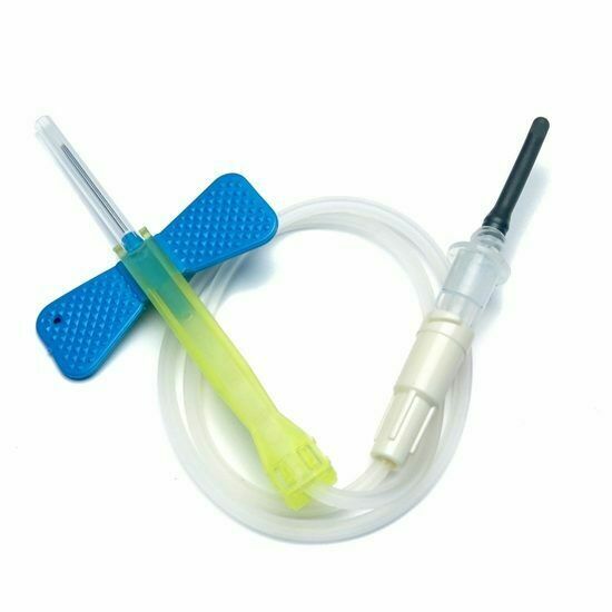 BD 367283 SafetyLok Blood Collection Set with Luer Adapter 23G 12in