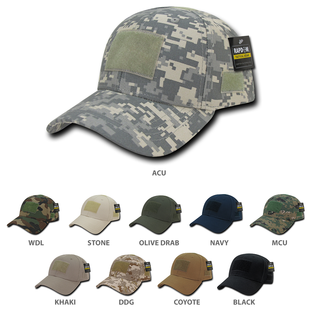 Tactical Operator Cap Classic Retro Adjustable Hook Loop Patch Panels Tactical Operator HIGH CROWN Constructed Contractor Military  main image 3