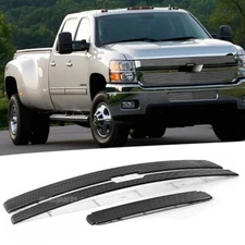 Chrome Grill Fits 2011-2014 Chevy Silverado 2500HD/3500HD Billet Grille Combo