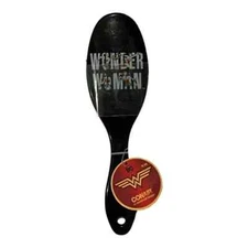 Conair Wonder Woman Oval Hair Brush Cushion Detangle DC Comics Black New