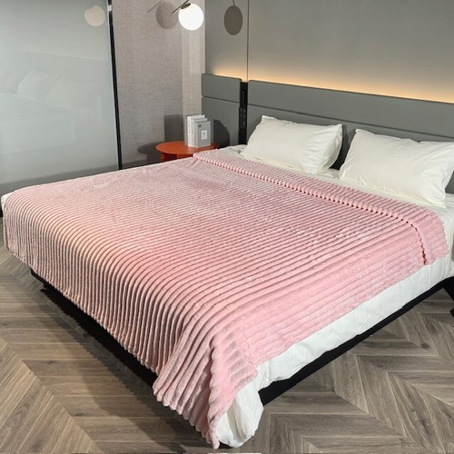 Chunky Cord Ribbed Throw Over Fleece Cosy Warm Soft Large Sofa Bed Sette Blanket - Picture 77 of 80