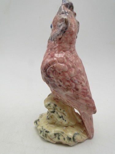 Vintage Stangl USA Pottery Cockatoo Bird 3405S 6¼in high hand painted pottery - Picture 2 of 7