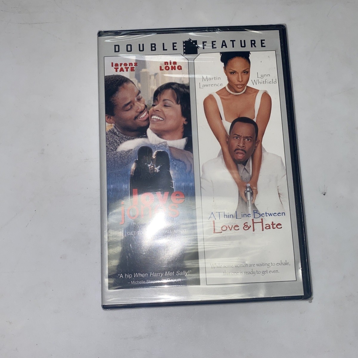 Love Jones / A Thin Line Between Love & Hate (DVD, 2-Disc Set) NEW