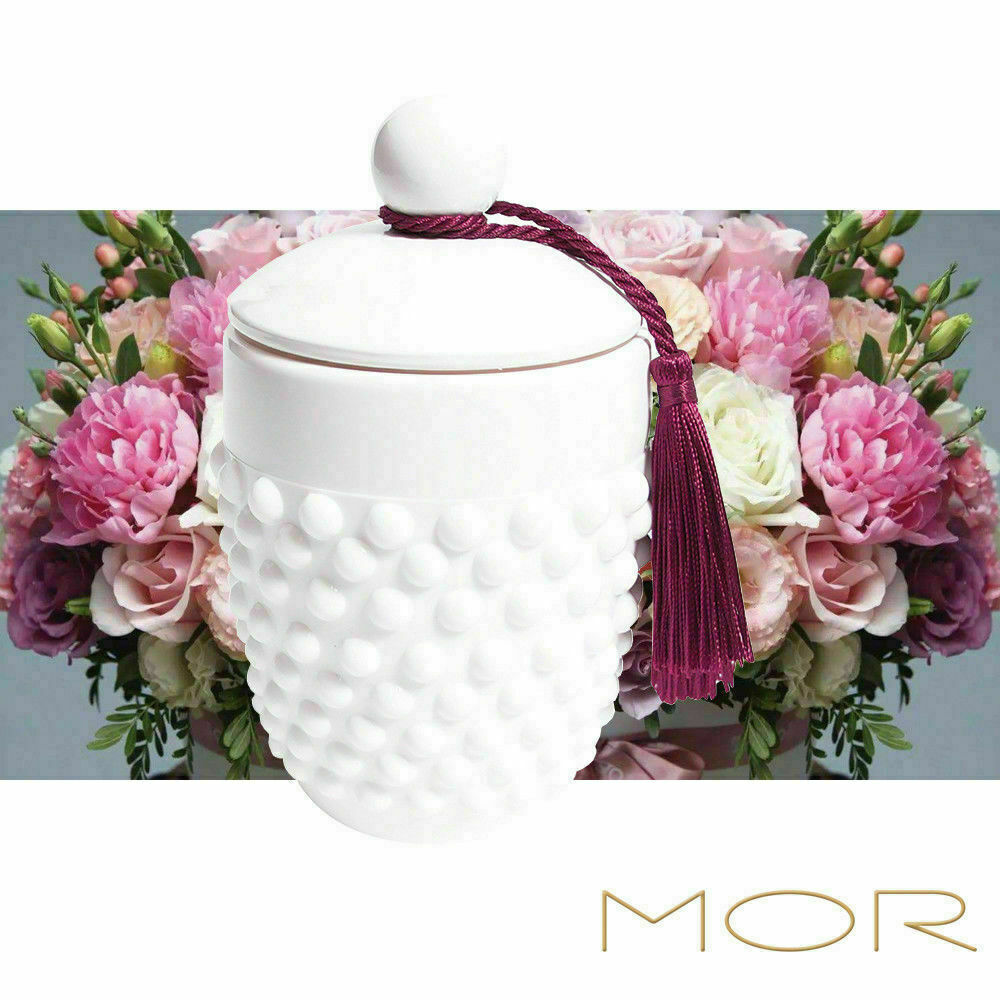 Mor Peony Blossom Deluxe Soy Candle 266g up to 45 hours burn