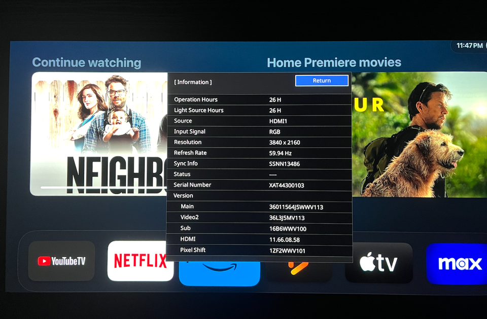 Epson Pro Cinema LS12000 4K PROUHD Laser Projector (Full OEM Warranty