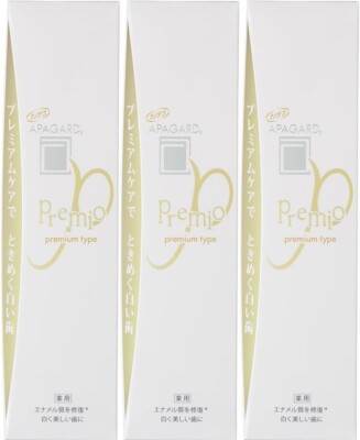 Set 3 Packs Apagard Premium Type Sangi Whitening Toothpaste 100g | eBay
