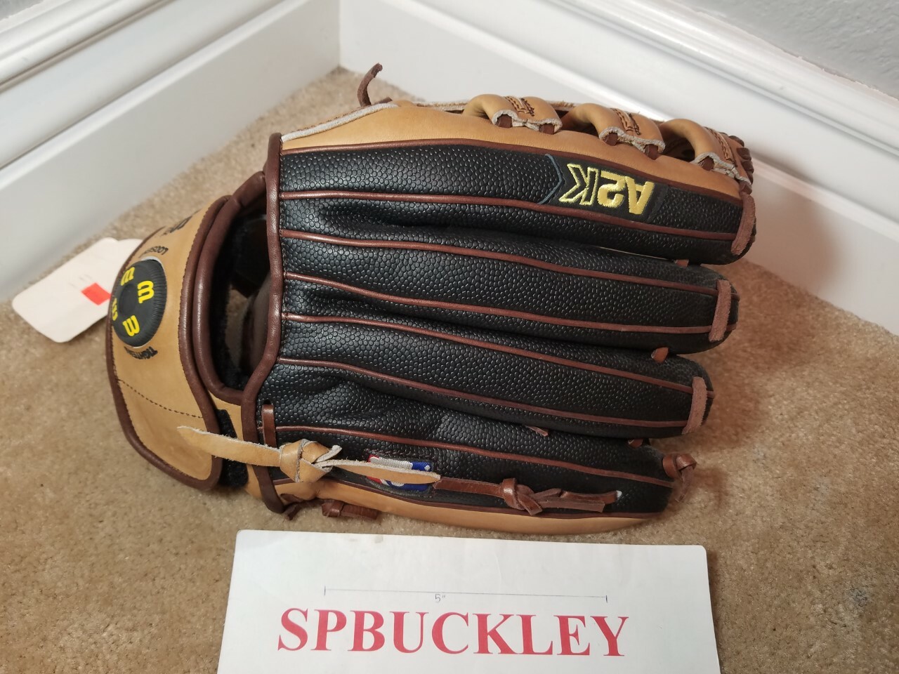 WILSON A2K 12.5" 1955 LEFTY OUTFIELD BASEBALL GLOVE, NWOT, LHT, JAPAN