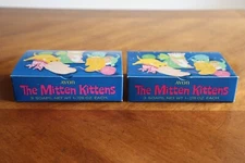 READ* New in Box Vintage Avon The Mitten Kittens 2x 3 Soaps 1-7/8 oz Each